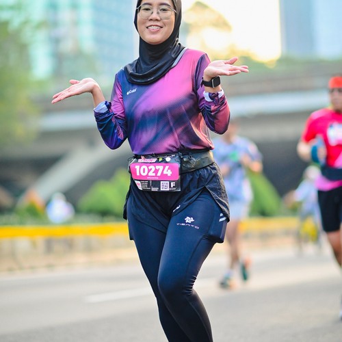 Race photo from SMARTFREN RUN 2026