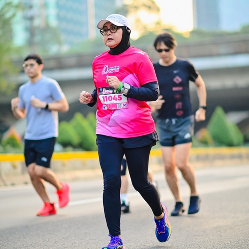 Race photo from SMARTFREN RUN 2026