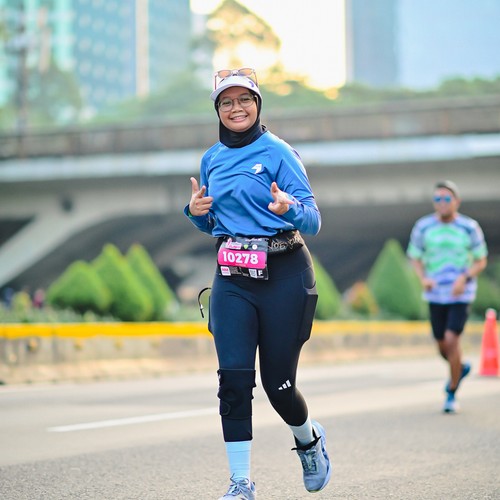 Race photo from SMARTFREN RUN 2026