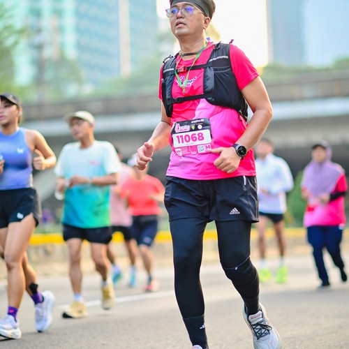 Race photo from SMARTFREN RUN 2026