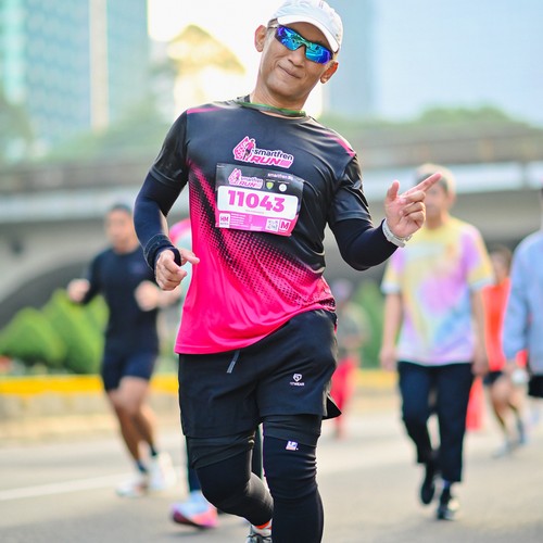 Race photo from SMARTFREN RUN 2026