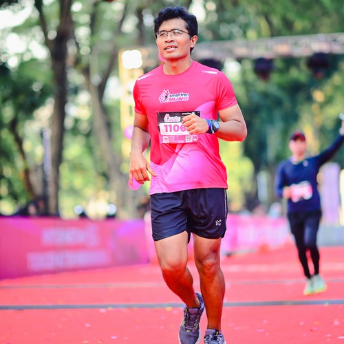 Race photo from SMARTFREN RUN 2026