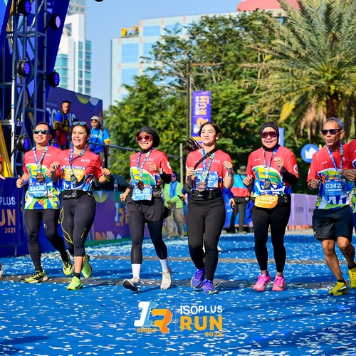 Race photo from ISOPLUS RUN 2026 - JAKARTA