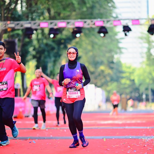 Race photo from SMARTFREN RUN 2026