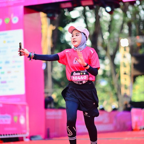 Race photo from SMARTFREN RUN 2026