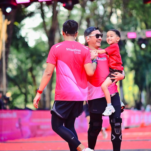 Race photo from SMARTFREN RUN 2026