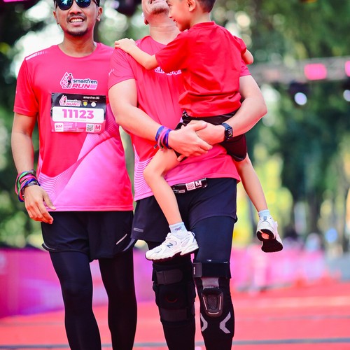 Race photo from SMARTFREN RUN 2026