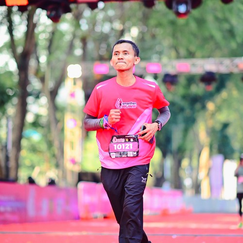 Race photo from SMARTFREN RUN 2026