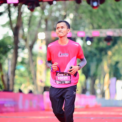Race photo from SMARTFREN RUN 2026