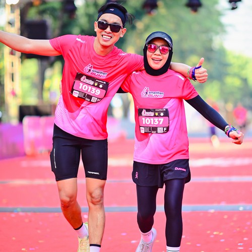 Race photo from SMARTFREN RUN 2026