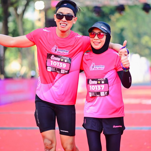 Race photo from SMARTFREN RUN 2026