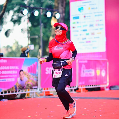 Race photo from SMARTFREN RUN 2026