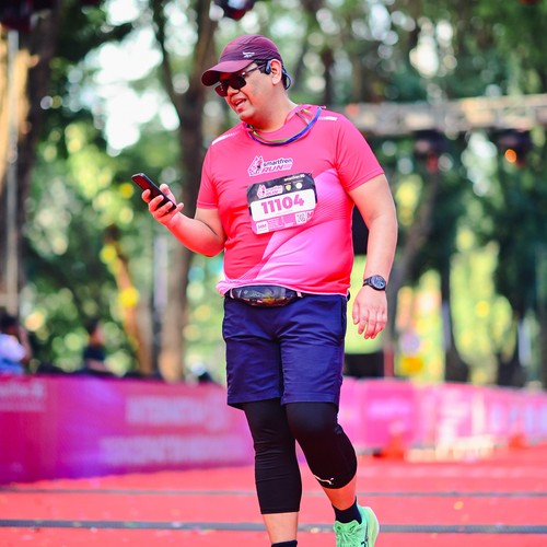 Race photo from SMARTFREN RUN 2026