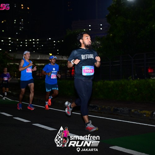 Race photo from SMARTFREN RUN 2026