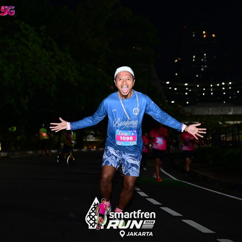 Race photo from SMARTFREN RUN 2026