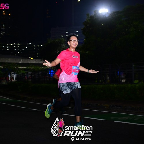 Race photo from SMARTFREN RUN 2026