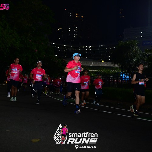 Race photo from SMARTFREN RUN 2026