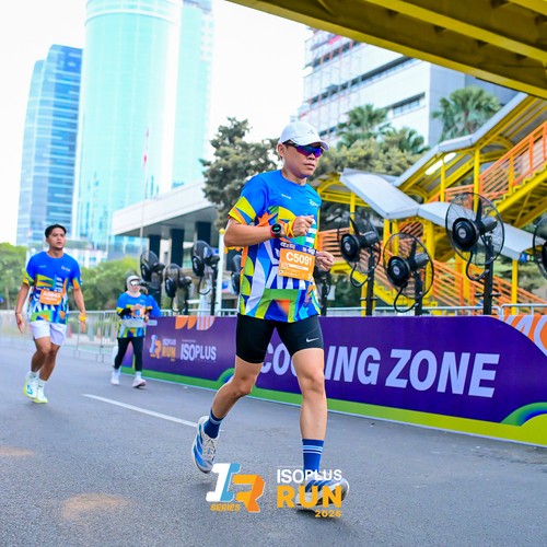 Race photo from ISOPLUS RUN 2026 - JAKARTA