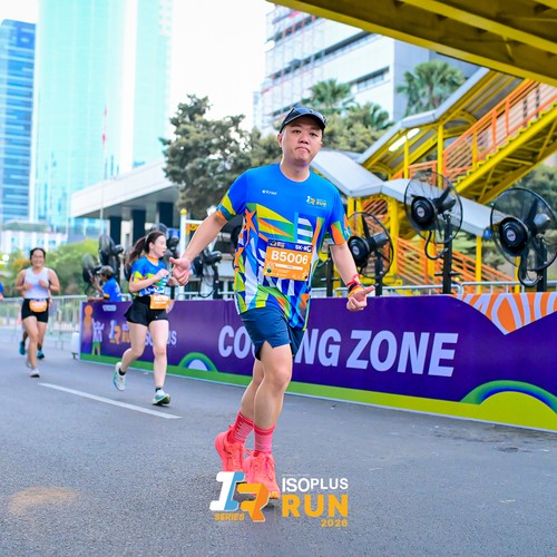 Race photo from ISOPLUS RUN 2026 - JAKARTA