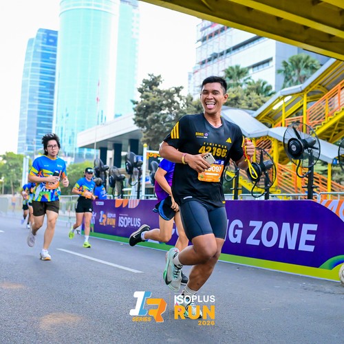 Race photo from ISOPLUS RUN 2026 - JAKARTA