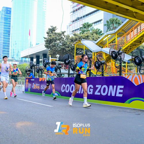 Race photo from ISOPLUS RUN 2026 - JAKARTA