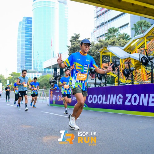 Race photo from ISOPLUS RUN 2026 - JAKARTA
