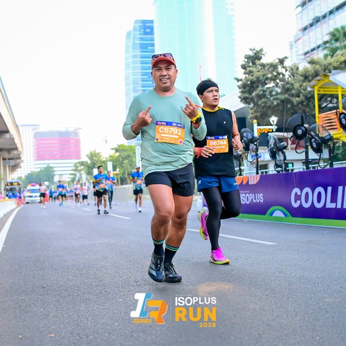 Race photo from ISOPLUS RUN 2026 - JAKARTA