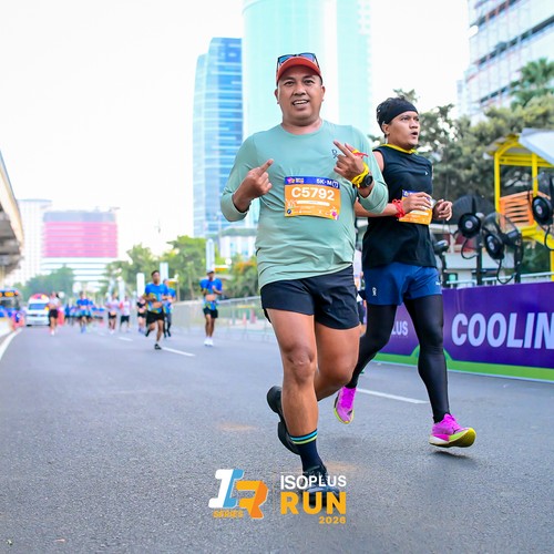 Race photo from ISOPLUS RUN 2026 - JAKARTA