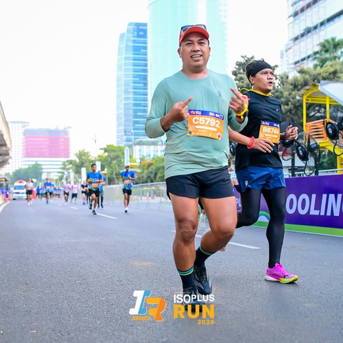 Race photo from ISOPLUS RUN 2026 - JAKARTA