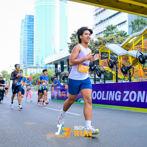 Race photo from ISOPLUS RUN 2026 - JAKARTA