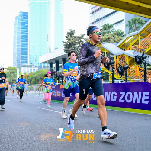 Race photo from ISOPLUS RUN 2026 - JAKARTA