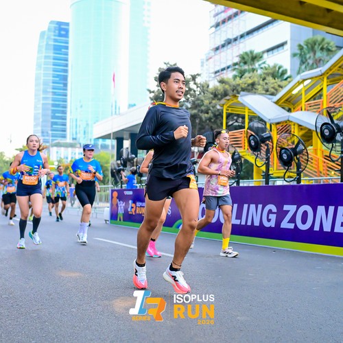 Race photo from ISOPLUS RUN 2026 - JAKARTA