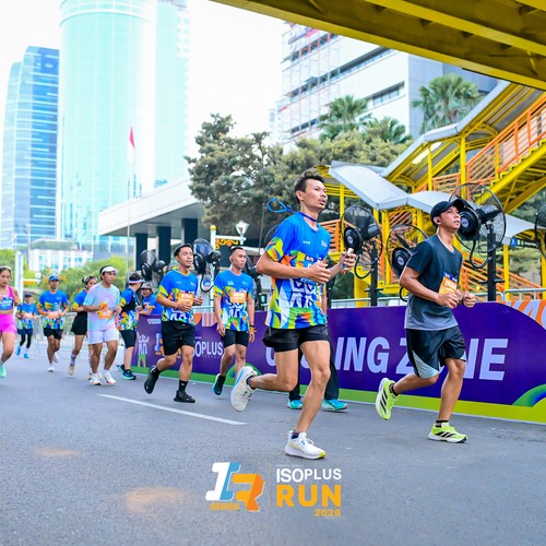 Race photo from ISOPLUS RUN 2026 - JAKARTA