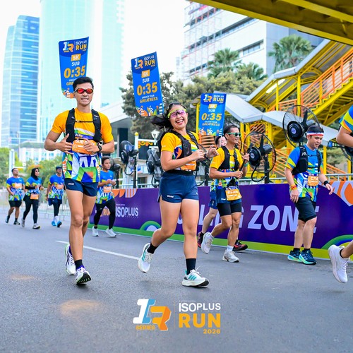 Race photo from ISOPLUS RUN 2026 - JAKARTA