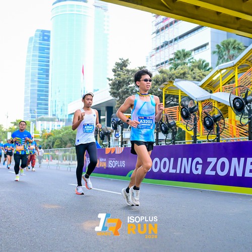 Race photo from ISOPLUS RUN 2026 - JAKARTA