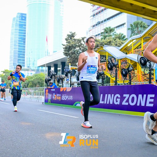 Race photo from ISOPLUS RUN 2026 - JAKARTA