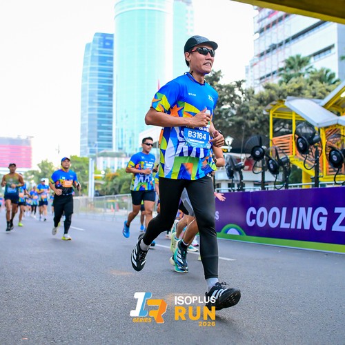 Race photo from ISOPLUS RUN 2026 - JAKARTA