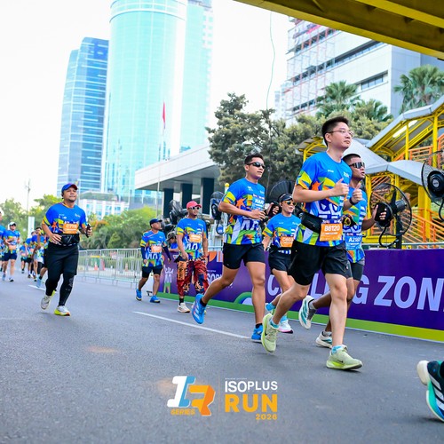Race photo from ISOPLUS RUN 2026 - JAKARTA