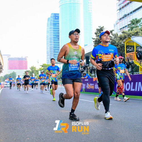 Race photo from ISOPLUS RUN 2026 - JAKARTA