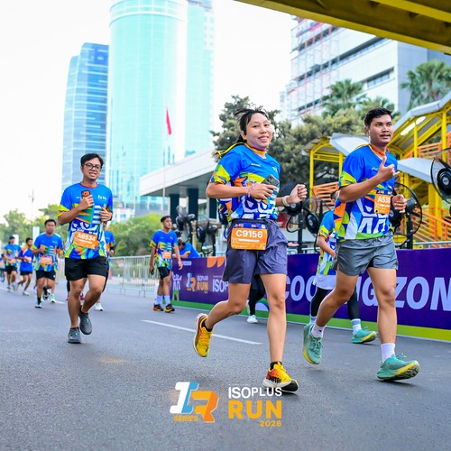 Race photo from ISOPLUS RUN 2026 - JAKARTA