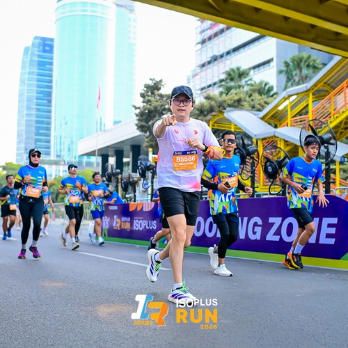 Race photo from ISOPLUS RUN 2026 - JAKARTA