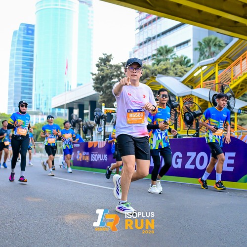 Race photo from ISOPLUS RUN 2026 - JAKARTA