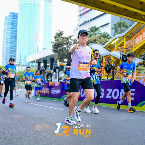Race photo from ISOPLUS RUN 2026 - JAKARTA