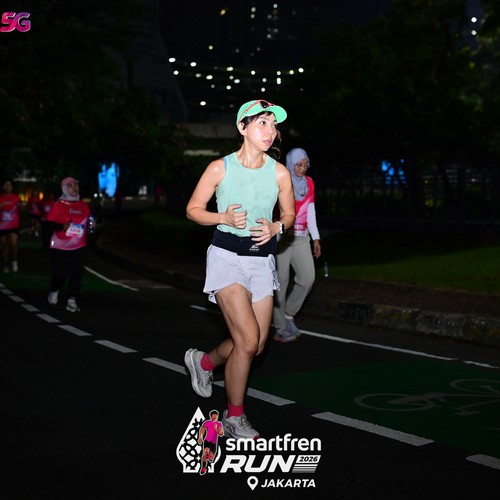 Race photo from SMARTFREN RUN 2026
