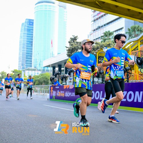 Race photo from ISOPLUS RUN 2026 - JAKARTA