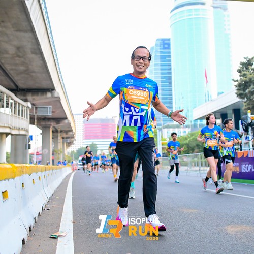Race photo from ISOPLUS RUN 2026 - JAKARTA