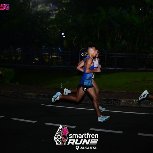 Race photo from SMARTFREN RUN 2026