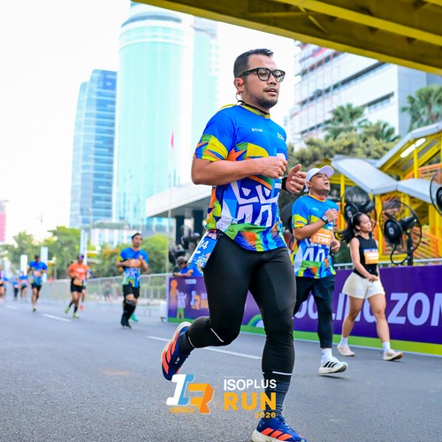 Race photo from ISOPLUS RUN 2026 - JAKARTA