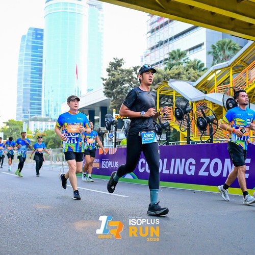 Race photo from ISOPLUS RUN 2026 - JAKARTA