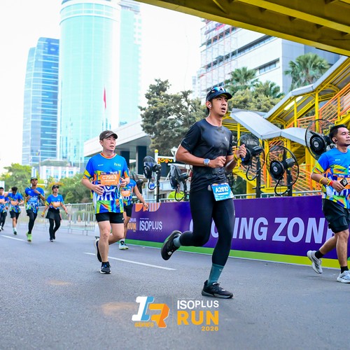 Race photo from ISOPLUS RUN 2026 - JAKARTA